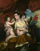 Portrait of Lady Cockburn and her three oldest sons Sir Joshua Reynolds